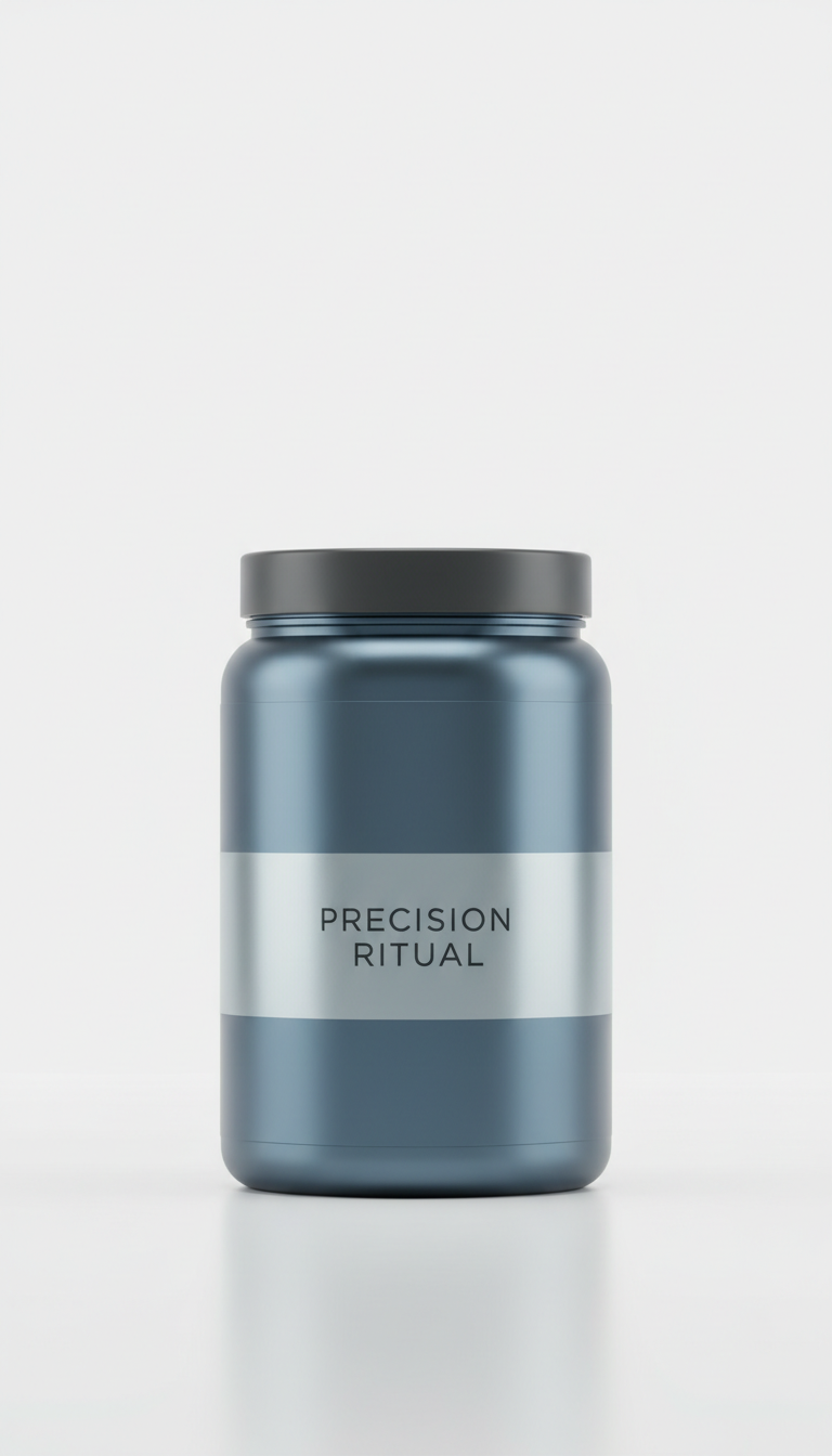 All-in-one supplement steel blue canister